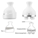 Waterproof Electric Head Scalp Massager Wireless Portable Handheld