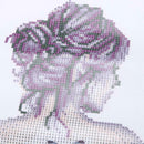 Butterfly Beauty Girl 5D Diamond DIY Painting Cross Stitch Home Decor