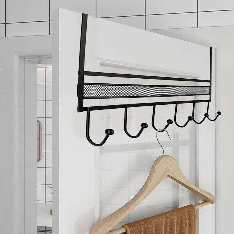 Iron Art Home Living Room Seamless Punch Free Back Door Hanger Hanging Hook