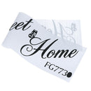 Home Sweet Decor Wall Stickers Diy Removable Art Vinyl Wall Stick JR