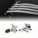 1PC New Aquarium Tank Air Pump Flow Tube Pipe Line Stainless Steel Control Va BX