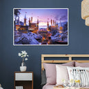 1000pcs Snow Castle DIY Puzzle Paper Jigsaw Kids Adults Assembling Picture