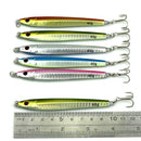 Fishing leurre Natural 40g Lead Casting Jig Metal Slice Fishing Lures Spinning ^