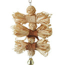 Pet Parrot Conure Cockatiel Parakeet Budgie Bird Chew Bites Swing Cages Toys