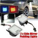 2X High Bright LED Side Puddle Lights NoError Code For Mondeo MK4 IV 2007-2014OZ