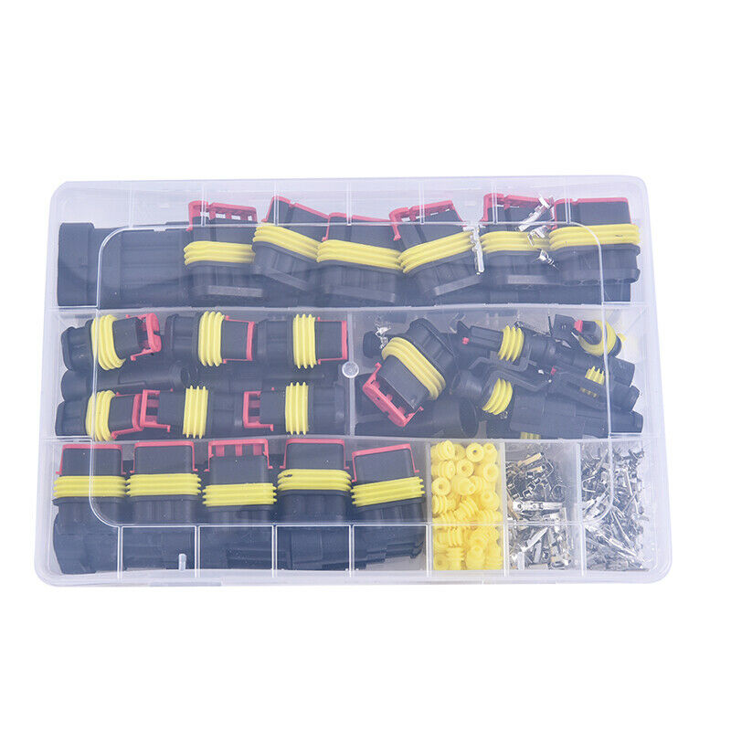 352pcs HID Waterproof Connectors 1/2/3/4 Pin 26 Sets Car Electrical Wire  PS Hn
