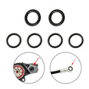 Bicycle Brake Rubber O-Ring Mountain Bike Repair Parts Seal Ring Wear Resistant