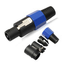 NL4FC Locking 4-pole Cable Plug Stereo Audio Plug Jack Speaker Connector