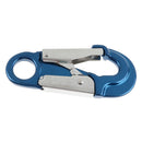 25KN Climbing Aluminum Alloy Forged Double Lock Captive Eye Snap Hook