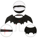 Pet Cat Dog Fancy Outfit Costume Bat Vampire Wings for Festival Party Decor Prop