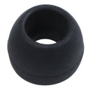 50 pieces Black Auriculare Replacement Padded Headgear Silicone Earphone Co M1H8