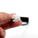 For YAESU Microphone FT-7900R FT-7800 FT-8800 FT-1807 Replacment Mic Cable Black