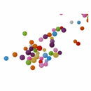Polystyrene Styrofoam Filler Foam Beads Balls Craft Colors 2.5-3.5mm O8A5