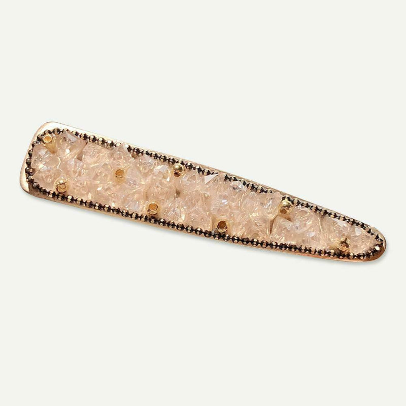 Korean Fringe Hairpins Women Crystal Bang Ponytail Duckbill Clips (Style 5) A