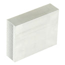 Aluminum  Sink 100mmx80mmx26.9mm Radiator Driver Cooler Heatsink White