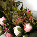 Christmas Flower Wreath Rose Garland With Elegant Best For Home Wall Door A S6K6