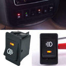 5 X 12V 35A Car Fog Light Rocker Switch Yellow LED Dashboard 4P Sales Universal