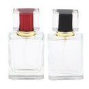 2pcs Empty Glass Perfume Bottles Aftershave Spray Containers 50ml