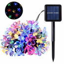 7 Meters 50 Led Solar Power Fairy String Lights Blossom Flower Lamp WaterproJ8P9