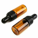 10pcs 3ml Empty brown Glass Dropper Bottles with Pipette for Essential Oil