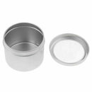 1X(15Pcs Cosmetic Container Round Can With Lid For Diy Crafts,Cosmetics,Sal
