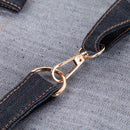 Unisex Pocket Antifouling Denim Cloth Work Apron Cafe Kitchen Cooking Bibs