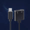 2-in-1 to 3.5mm Audio Jack Headphone Charger Charging Adapter Cable Wire