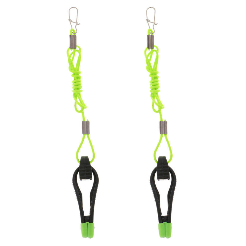 2pcs Power Grip Plus Release Clip with Leader for Planer Board Downrigger