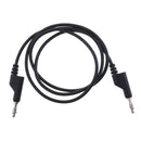 5Pieces Test Lead Banana Plug Male Stackable to Banana Plug 39inch