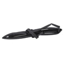 Black 4mm Diameter Polyolefin 2: 1 Halogen Free Heat Shrink Tube 1M C6X5
