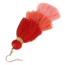 3 Layered Womens Stylish Earrings Bohemian Style Summer Tassel Drop Earring