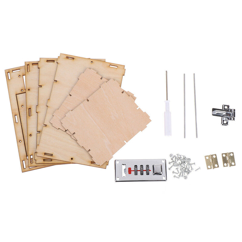 Mechanical password box diy kids science projects experiment kits boy  OZ