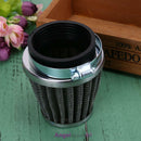 48mm 2 Layer Steel Net Filter Gauze Motorcycle Clamp-on Air Filter Cleaner