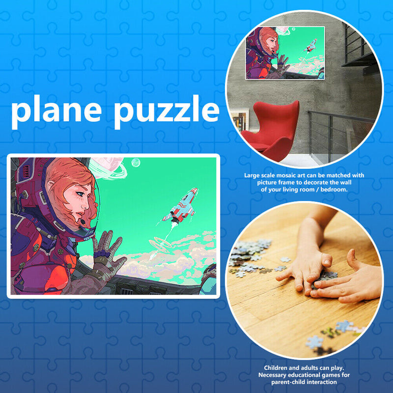 1000pcs Space Astronaut Jigsaw DIY Puzzle Picture Toys for Adults Children