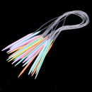 12pcs Plastic Double Pointed Knitting Needles Circular Needles Set 3.5-12mm