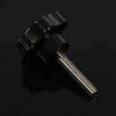 M8 x 35mm Male Thread Screw On Type Star Head Clamping Knob Grip