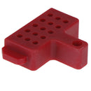 Plastic hydraulic disc brake bleed spacer block tool for hydraulic br 3C