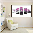 Romantic Tree 5D DIY Full Drill Diamond Painting 5-pictures Combination Kit