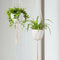 Macrame Plant Hanger 2Pcs Indoor Outdoor Wall Hanging Planter Basket - Cott