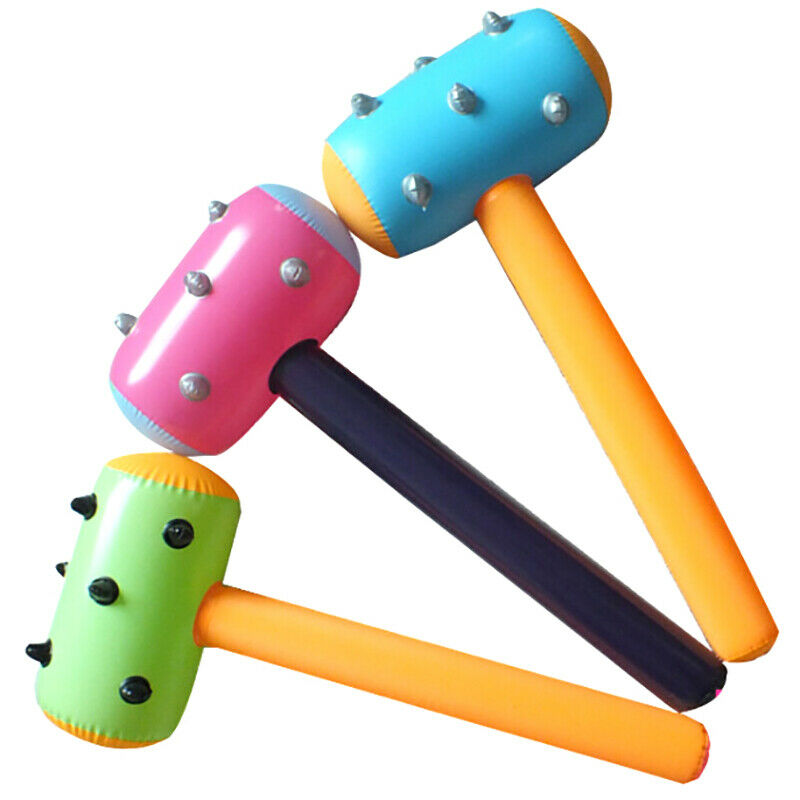 Cartoon Inflatable Hammer Air Hammer Toys Color Random Party Favor Birthday G`US