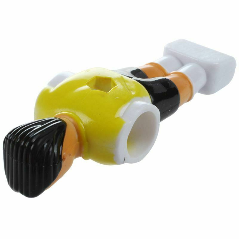 22pcs Foosball Man Table Guys Man Soccer Player Part Yellow+Royal Blue with A6I5