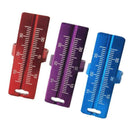 Dental Finger Ring Ruler Aluminum Gauge Span Measure Scale Measurement Tool
