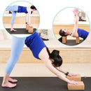 Yoga Blocks Pilates Cork Brick Home Stretch Aid Fitness Exercise Cushion Deluxe