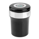 Car Auto Accessory Ashtray LED Light Ash Cup Cylinder Holder w Compass A
