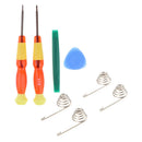 4 in 1 Battery Terminal Spring Contacts for Xbox 360 Controller+Screwdriver