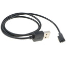 2 Pin USB Watch Charging Cable Magnetic Charging Base Bla