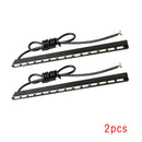 2pcs Super Bright 7030 14LED SMD Car Day Running Light Strip DRL Fog Lamp mnb