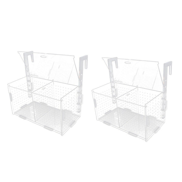 2 Pcs Breeding Box Fish Aquarium Fish Tank Breeder Isolation