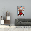 Christmas Sheep Diamond Painting 5D DIY Full Round Drill Wall Arts (B2483)