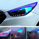1pc 12x39" Car Chameleon Headlight Taillight Vinyl Tint Lamp Film Wrap Accessory